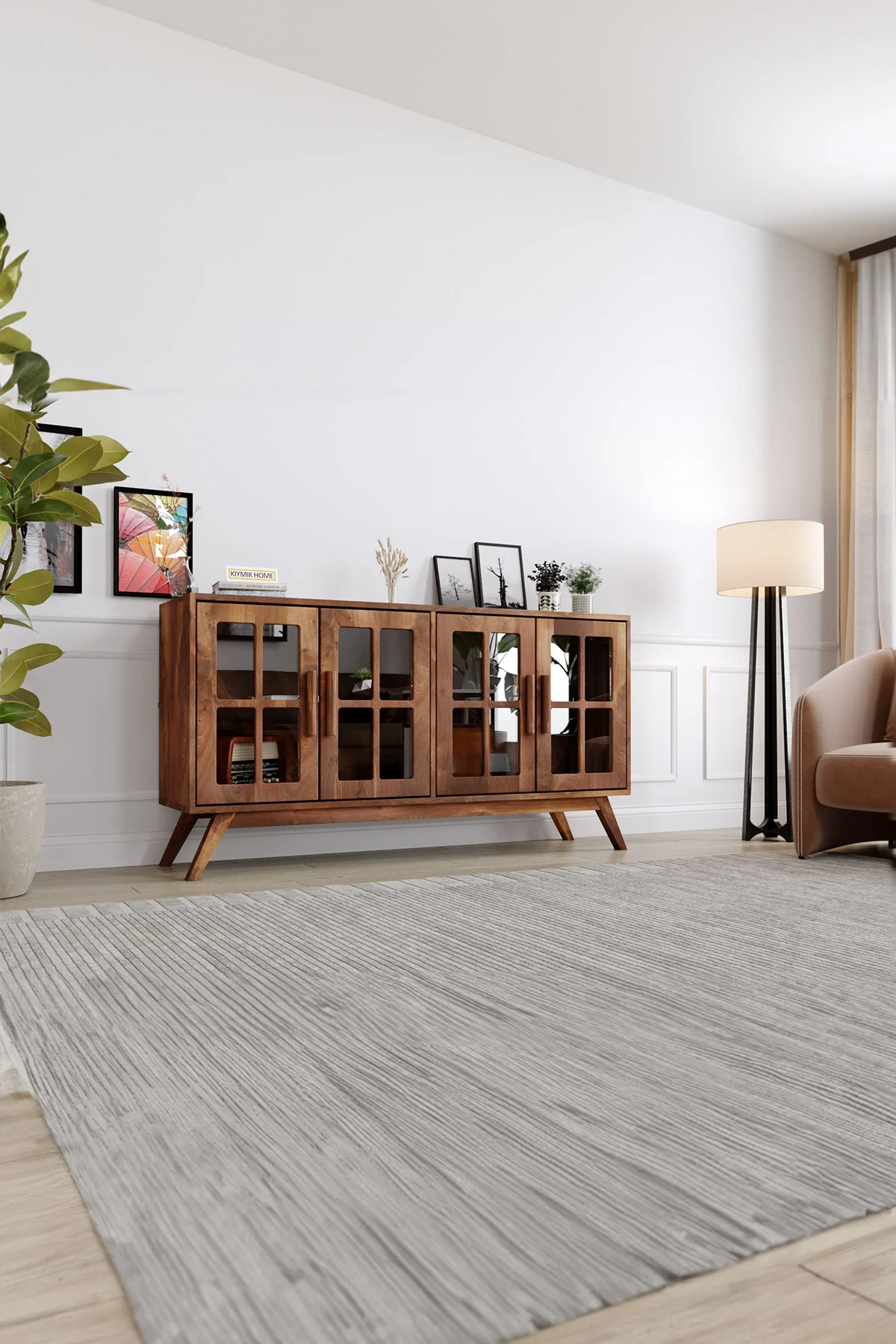 Piyan Konsol – %100 Gerçek Ağaç, Uzun Ömürlü Kullanım, Kişiye Özel Üretim varyasyon görseli