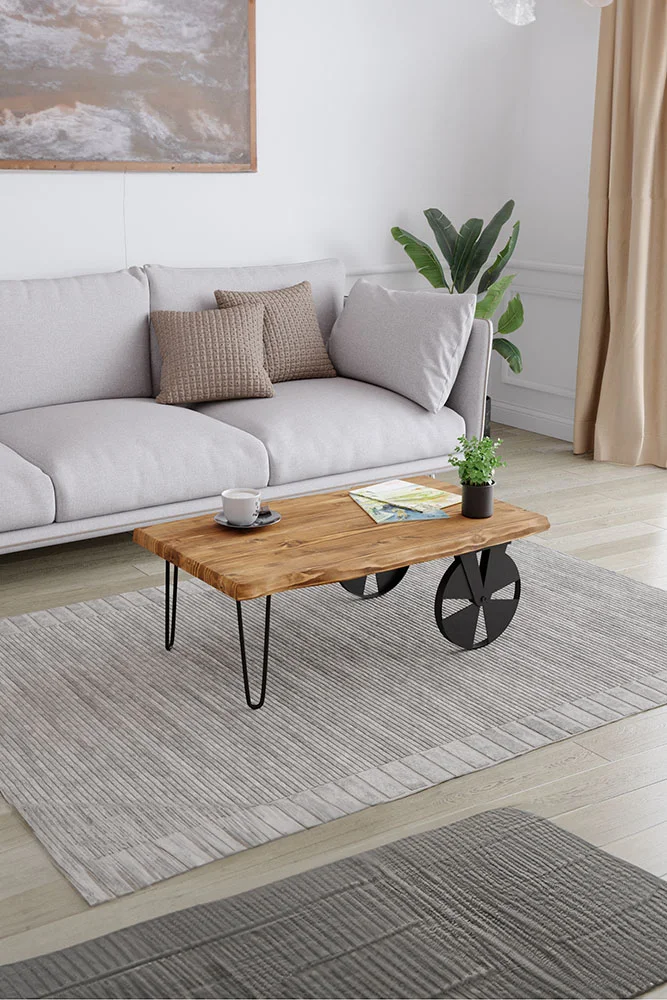 4011 Orta Sehpa – %100 Gerçek Ağaç, Uzun Ömürlü Kullanım, Kişiye Özel Üretim varyasyon görseli