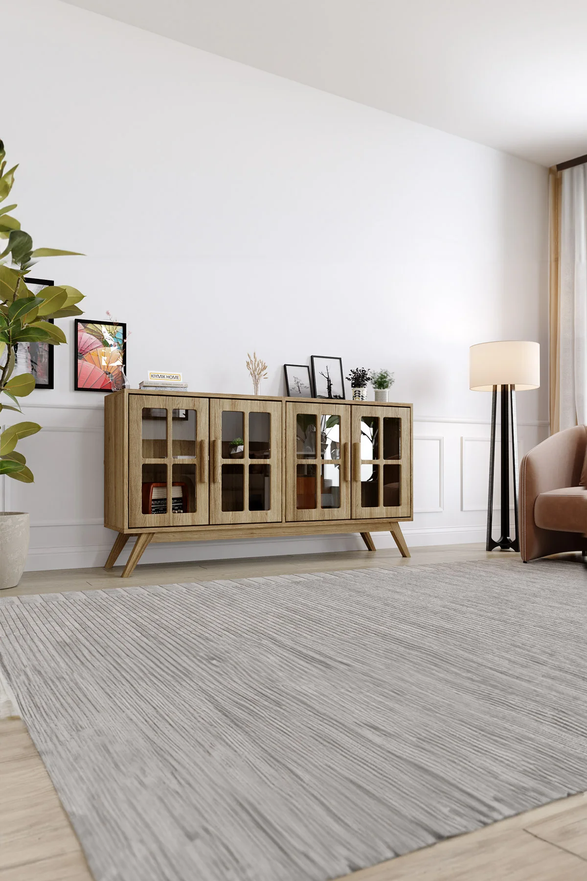 Piyan Konsol – %100 Gerçek Ağaç, Uzun Ömürlü Kullanım, Kişiye Özel Üretim varyasyon görseli