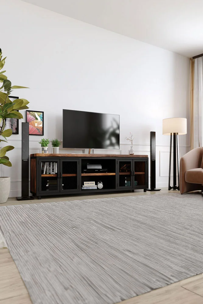 Begonya Tv Ünitesi – %100 Gerçek Ağaç, Uzun Ömürlü Kullanım, Kişiye Özel Üretim varyasyon görseli