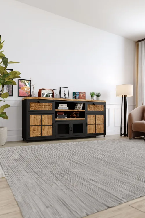 Aster Konsol – %100 Gerçek Ağaç, Uzun Ömürlü Kullanım, Kişiye Özel Üretim