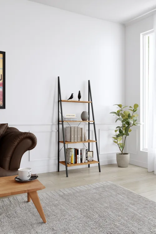 3004 Kitaplık – %100 Gerçek Ağaç, Uzun Ömürlü Kullanım, Kişiye Özel Üretim