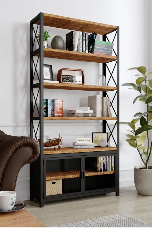 3020 Kitaplık – %100 Gerçek Ağaç, Uzun Ömürlü Kullanım, Kişiye Özel Üretim