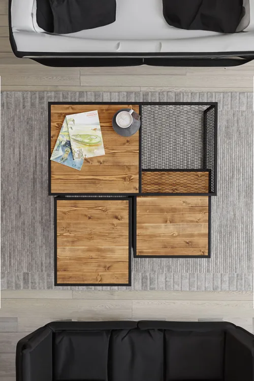 4006 Orta Sehpa – %100 Gerçek Ağaç, Uzun Ömürlü Kullanım, Kişiye Özel Üretim