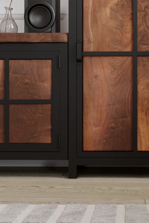 Aster v2 Tv Ünitesi – %100 Gerçek Ağaç, Uzun Ömürlü Kullanım, Kişiye Özel Üretim