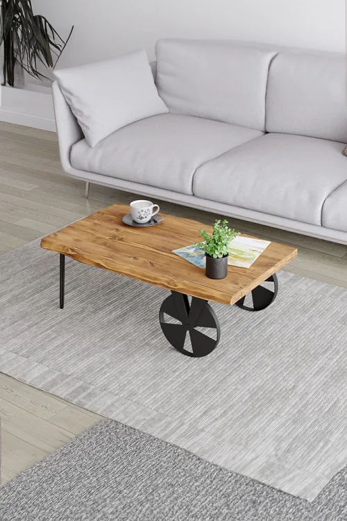 4011 Orta Sehpa – %100 Gerçek Ağaç, Uzun Ömürlü Kullanım, Kişiye Özel Üretim