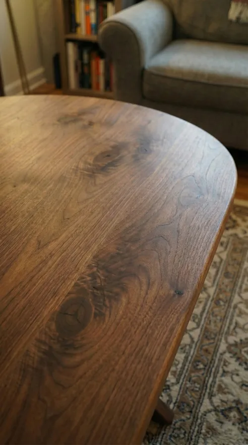 Ceviz Gerçek Ağaç Yemek & Toplantı Masası – %100 Gerçek Ağaç, Uzun Ömürlü Kullanım, Kişiye Özel Üretim