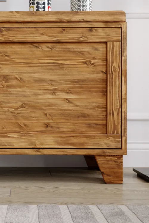 Lavanta Tv Ünitesi – %100 Gerçek Ağaç, Uzun Ömürlü Kullanım, Kişiye Özel Üretim