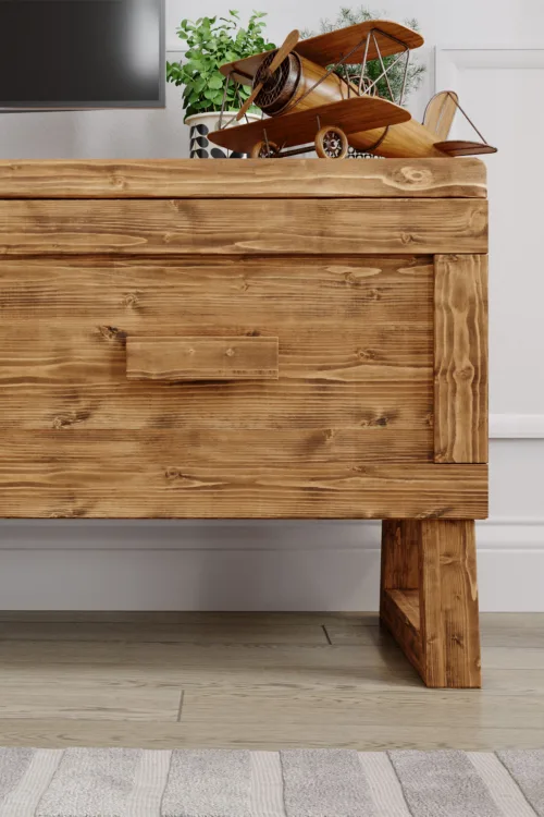 Zakkum Tv Ünitesi – %100 Gerçek Ağaç, Uzun Ömürlü Kullanım, Kişiye Özel Üretim