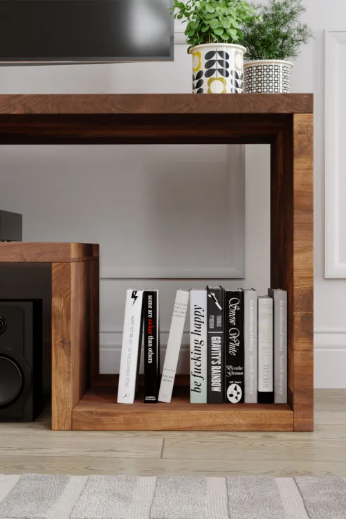 Begonvil Tv Ünitesi – %100 Gerçek Ağaç, Uzun Ömürlü Kullanım, Kişiye Özel Üretim