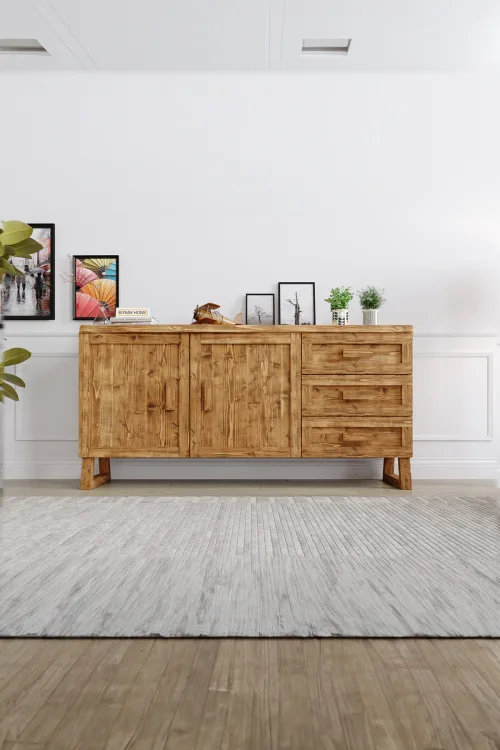 Zakkum Konsol – %100 Gerçek Ağaç, Uzun Ömürlü Kullanım, Kişiye Özel Üretim