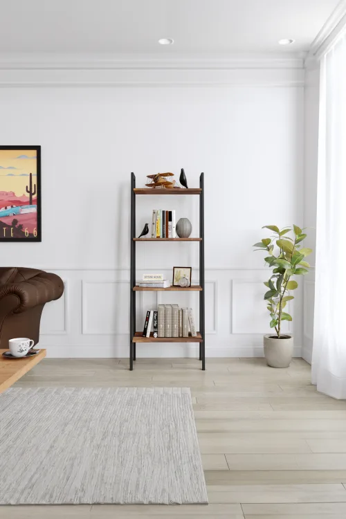 3005 Kitaplık – %100 Gerçek Ağaç, Uzun Ömürlü Kullanım, Kişiye Özel Üretim