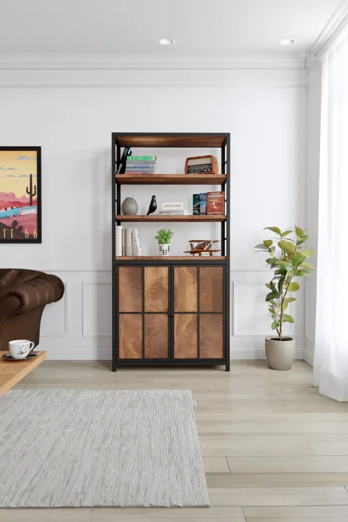 3012 Kitaplık – %100 Gerçek Ağaç, Uzun Ömürlü Kullanım, Kişiye Özel Üretim