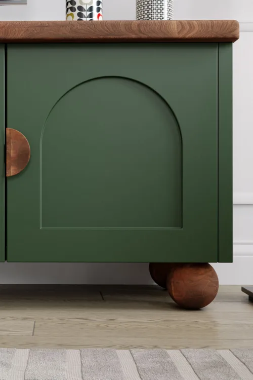 Bohem Tv Ünitesi – %100 Gerçek Ağaç, Uzun Ömürlü Kullanım, Kişiye Özel Üretim