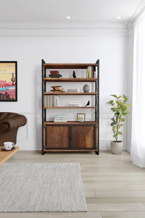 3008 Kitaplık – %100 Gerçek Ağaç, Uzun Ömürlü Kullanım, Kişiye Özel Üretim