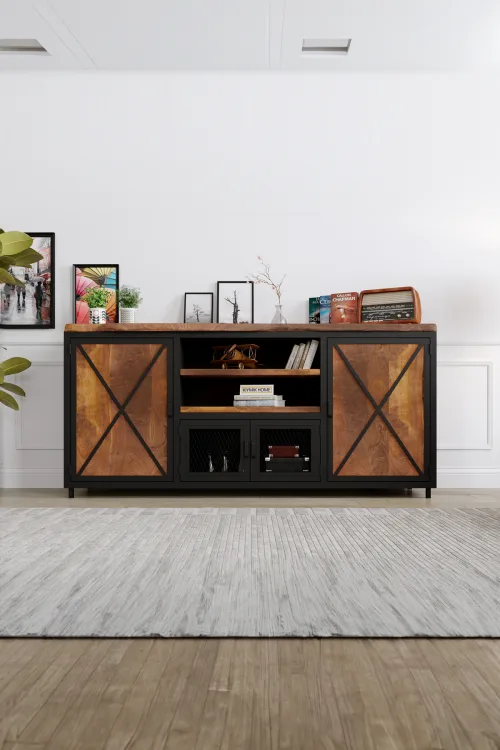 Lantana Konsol – %100 Gerçek Ağaç, Uzun Ömürlü Kullanım, Kişiye Özel Üretim