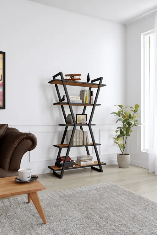 3001 Kitaplık – %100 Gerçek Ağaç, Uzun Ömürlü Kullanım, Kişiye Özel Üretim